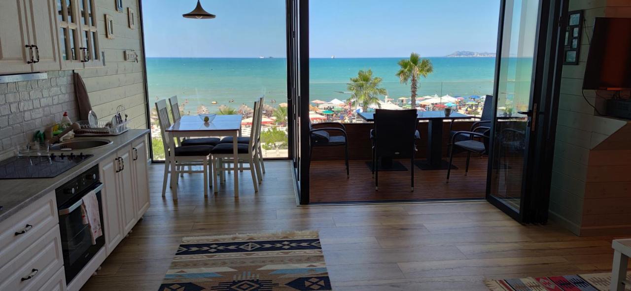 Luxury Beach Apartment In Qerret Golem  Ngoại thất bức ảnh