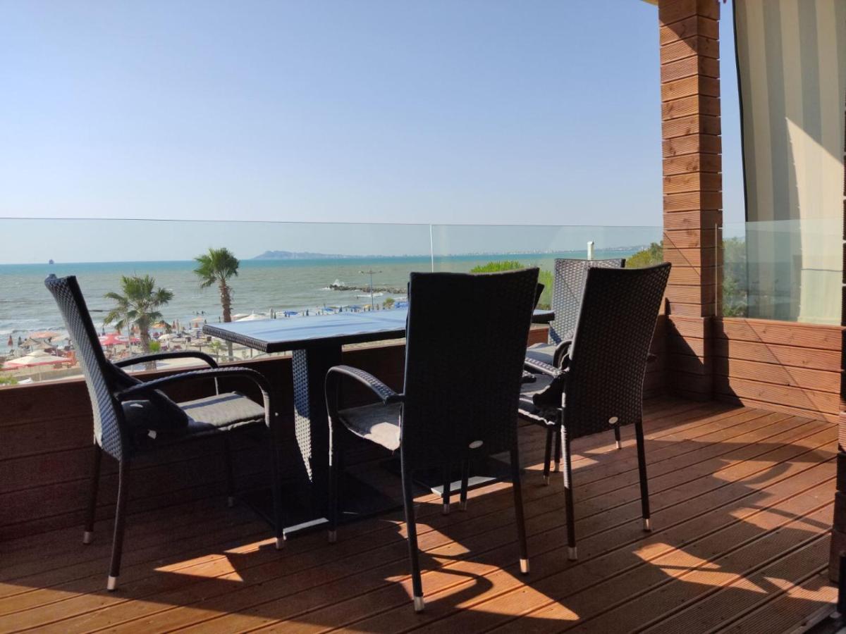 Luxury Beach Apartment In Qerret Golem  Ngoại thất bức ảnh