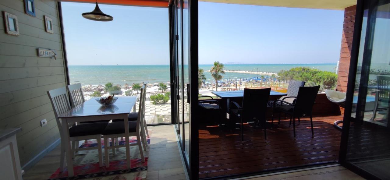 Luxury Beach Apartment In Qerret Golem  Ngoại thất bức ảnh